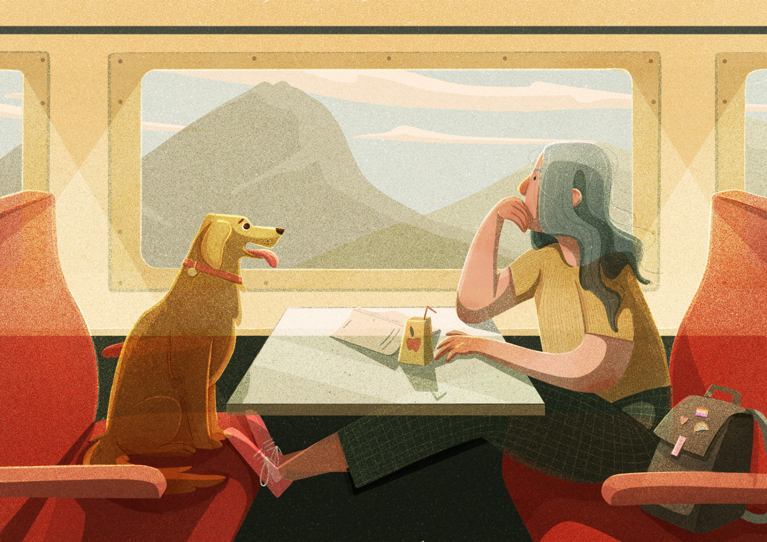 TrainRide Atelier Mouette Florence Sabatier