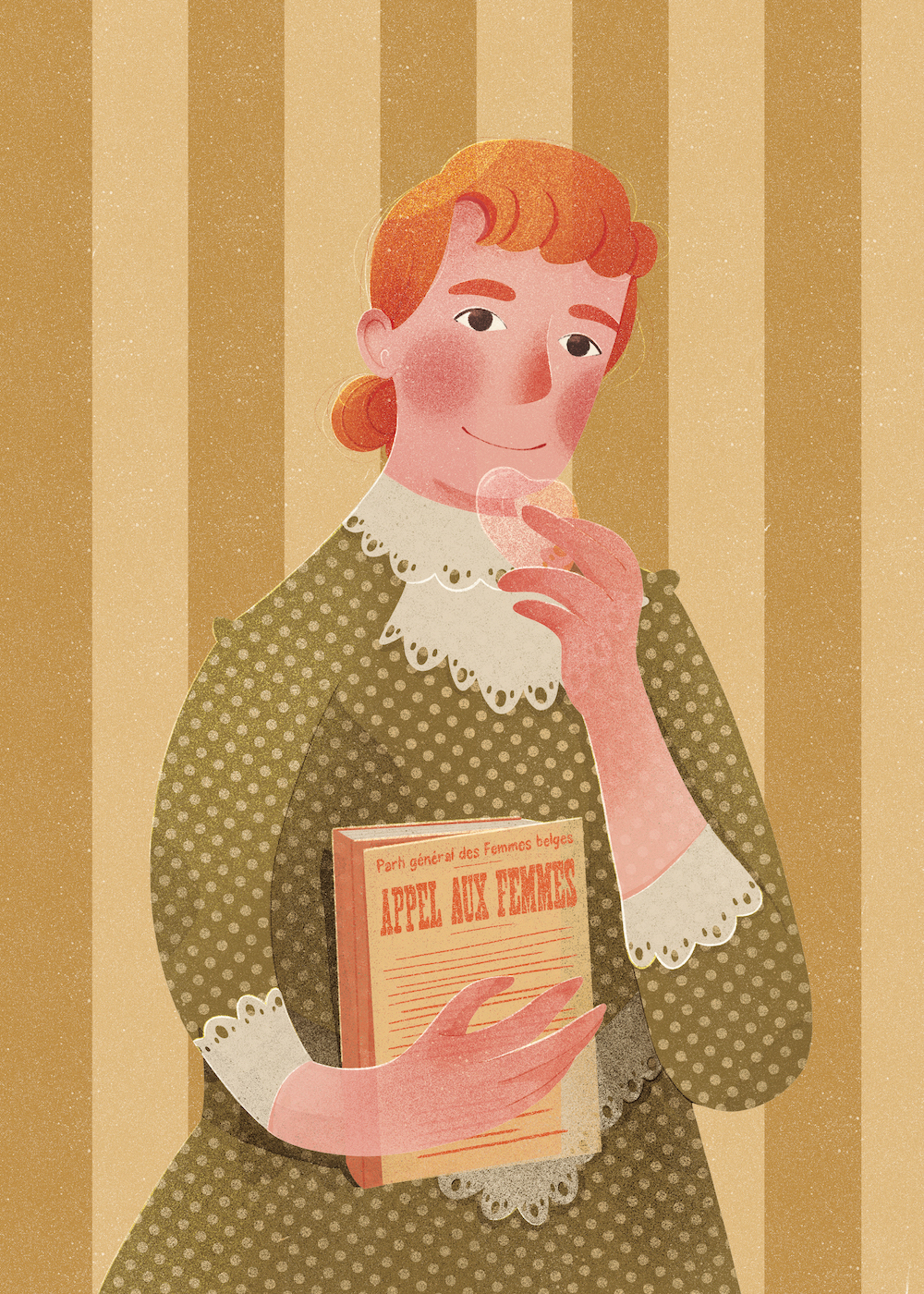 Léonie Lafontaine – Florence Sabatier Illustration Mundaneum