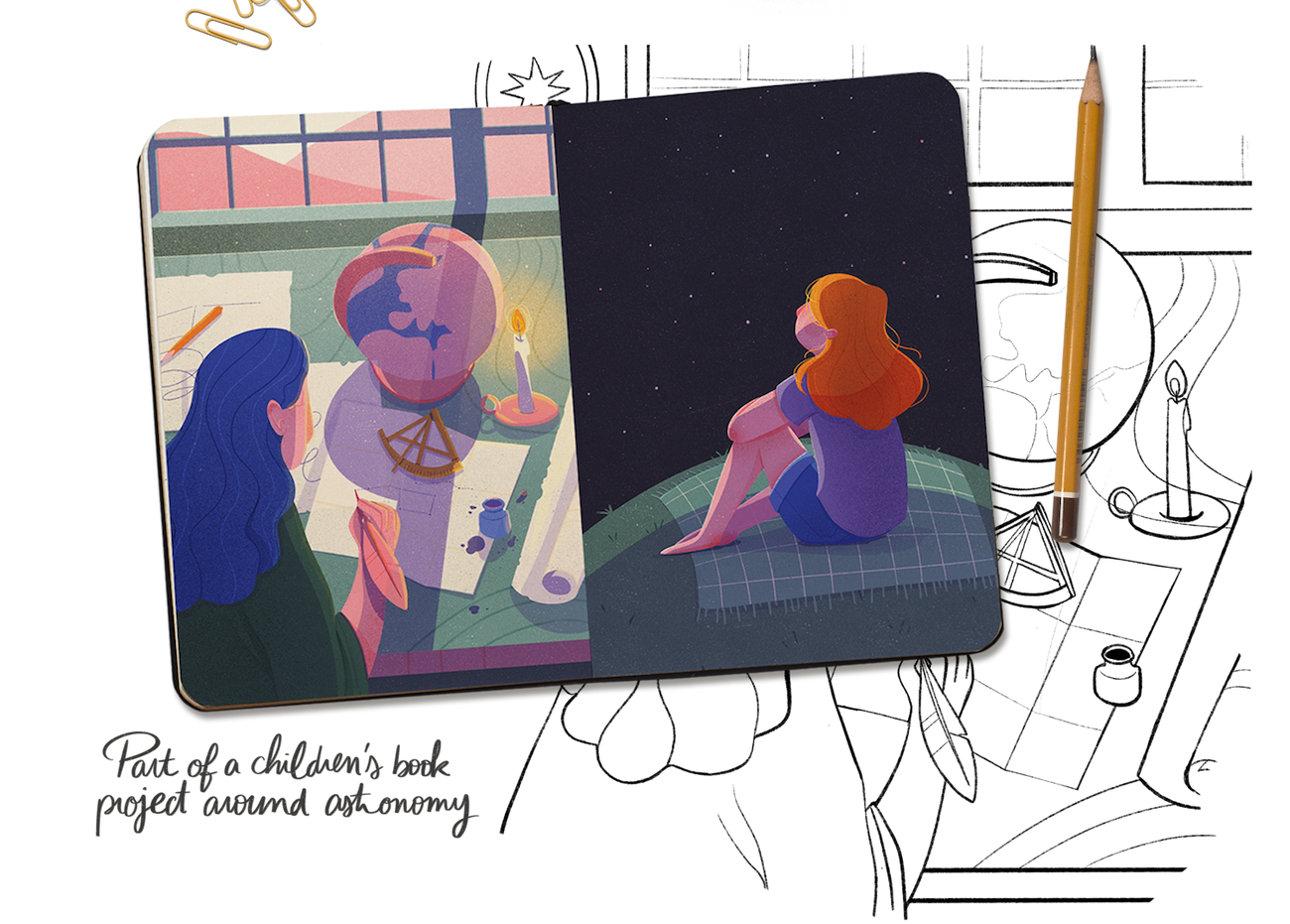 Florence Sabatier Illustrator Montreal Paris France Portfolio