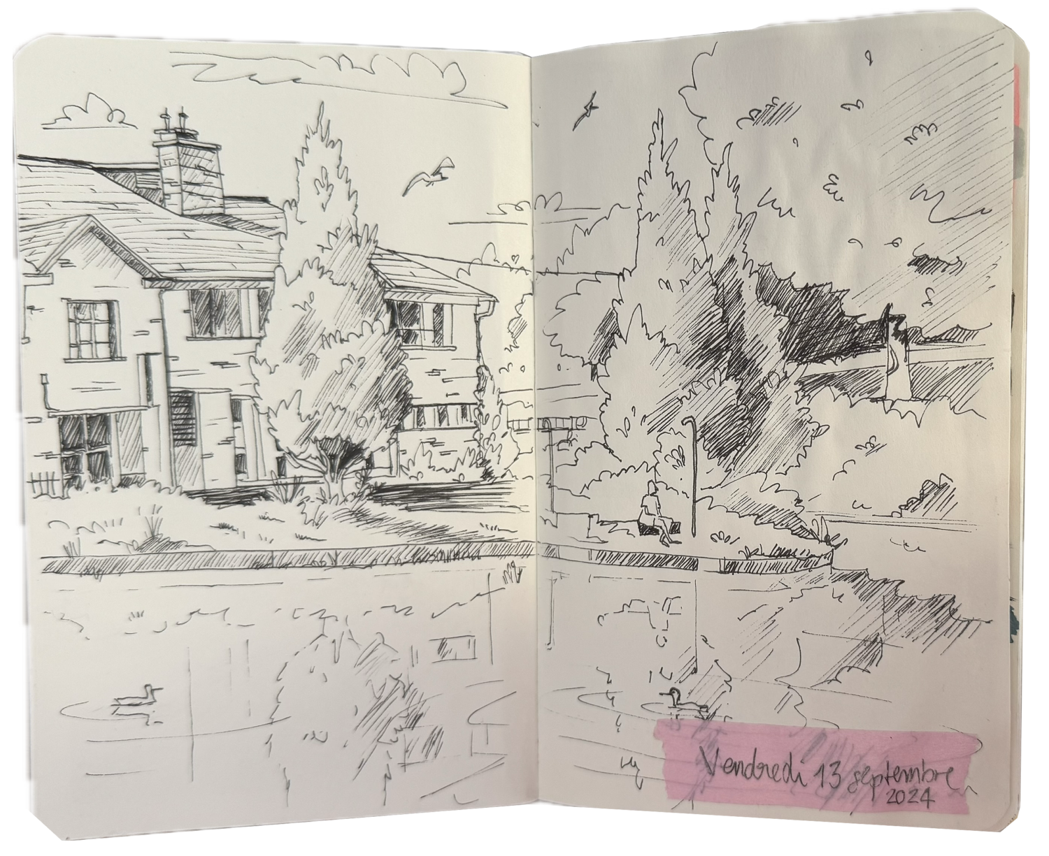 Sketchbook Florence Sabatier illustration