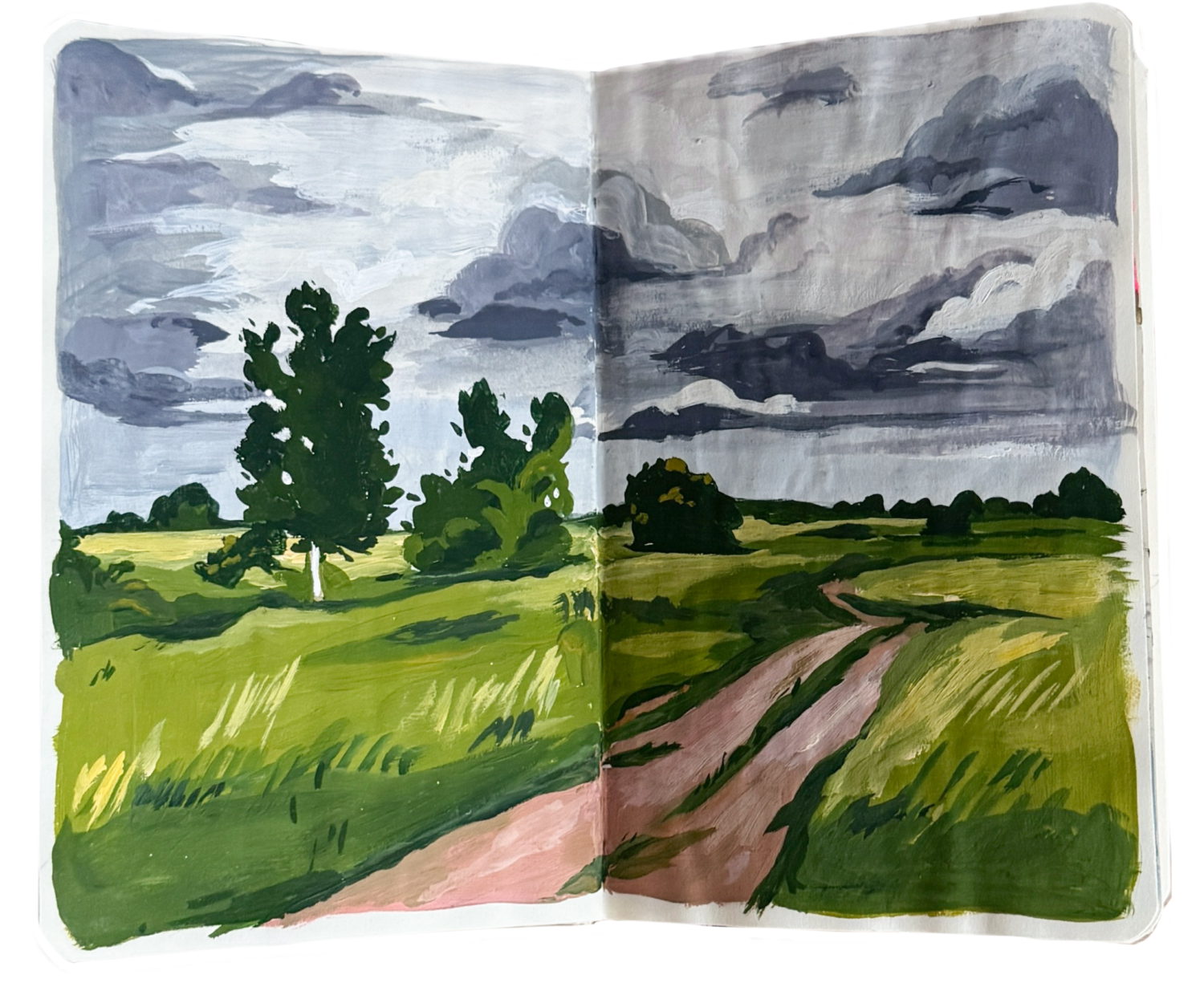 Sketchbook Florence Sabatier illustration gouache