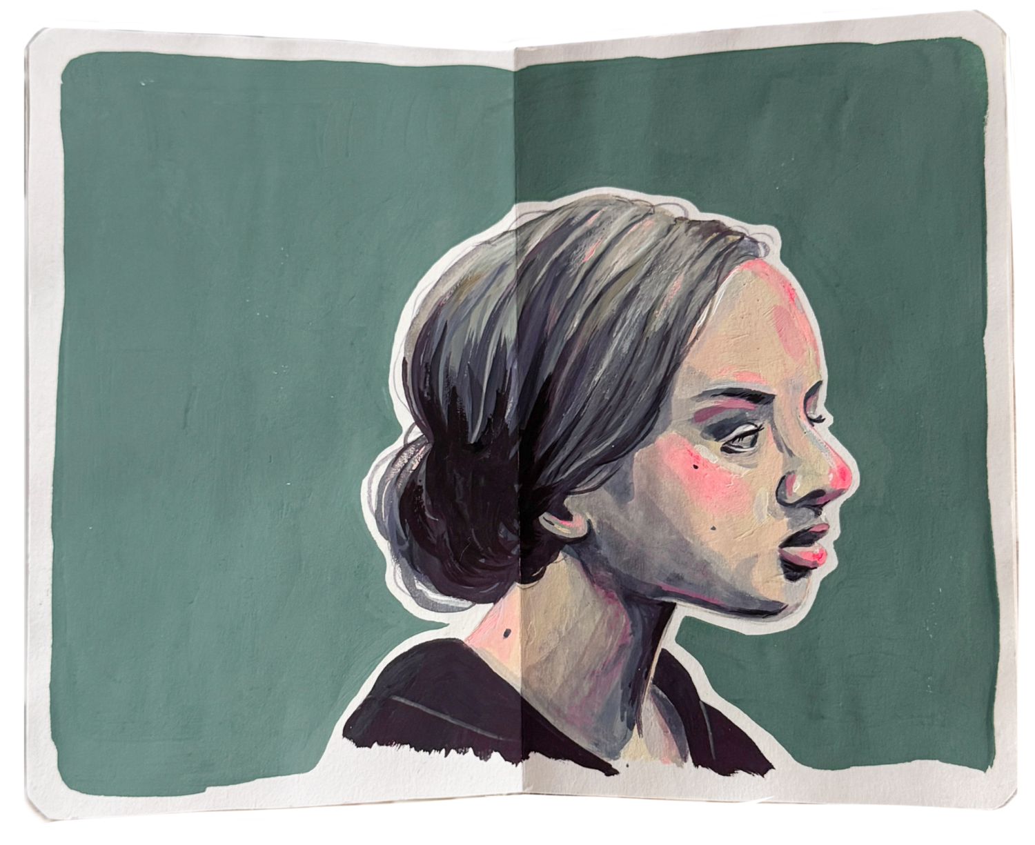 Sketchbook Florence Sabatier illustration gouache