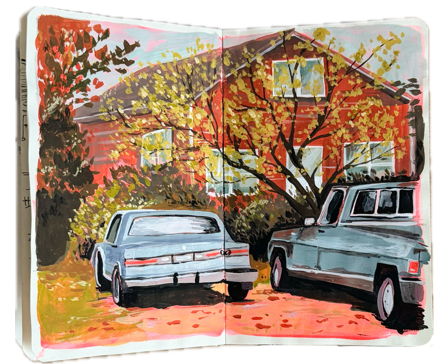 Sketchbook Florence Sabatier illustration gouache