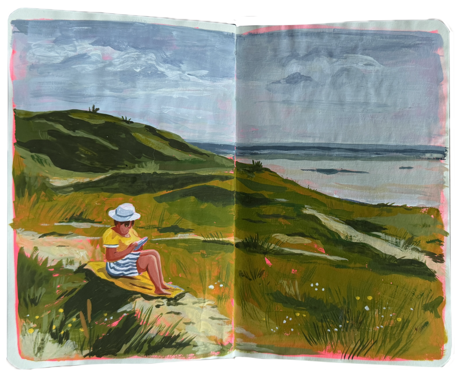Sketchbook Florence Sabatier illustration gouache