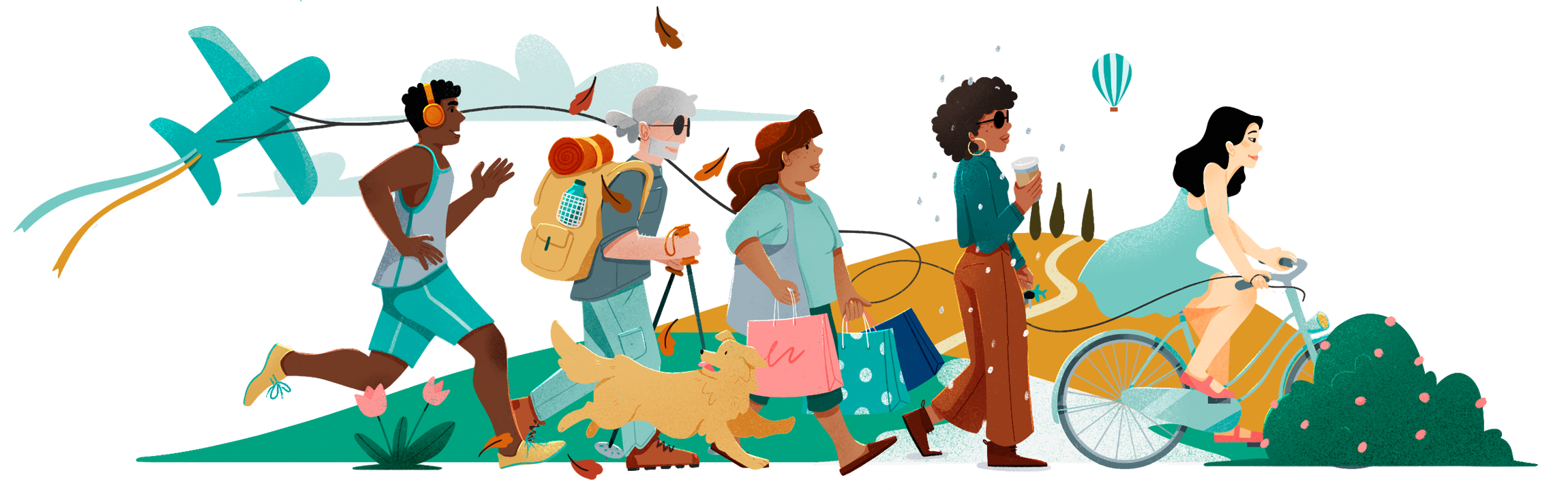 WestJet Rewards Campaign – Illustration Florence Sabatier WestJet Rewards Campaign - Illustration Florence Sabatier