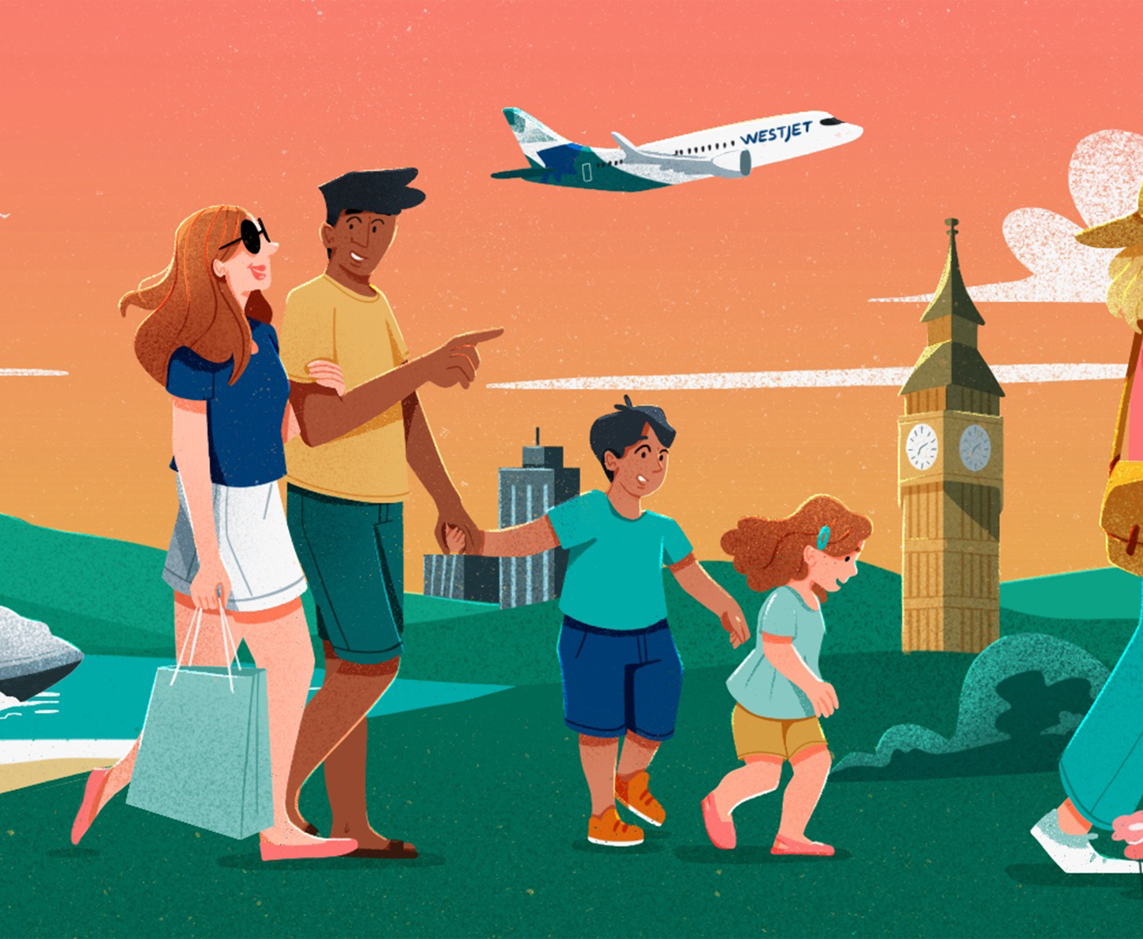 WestJet Rewards Web Campaign